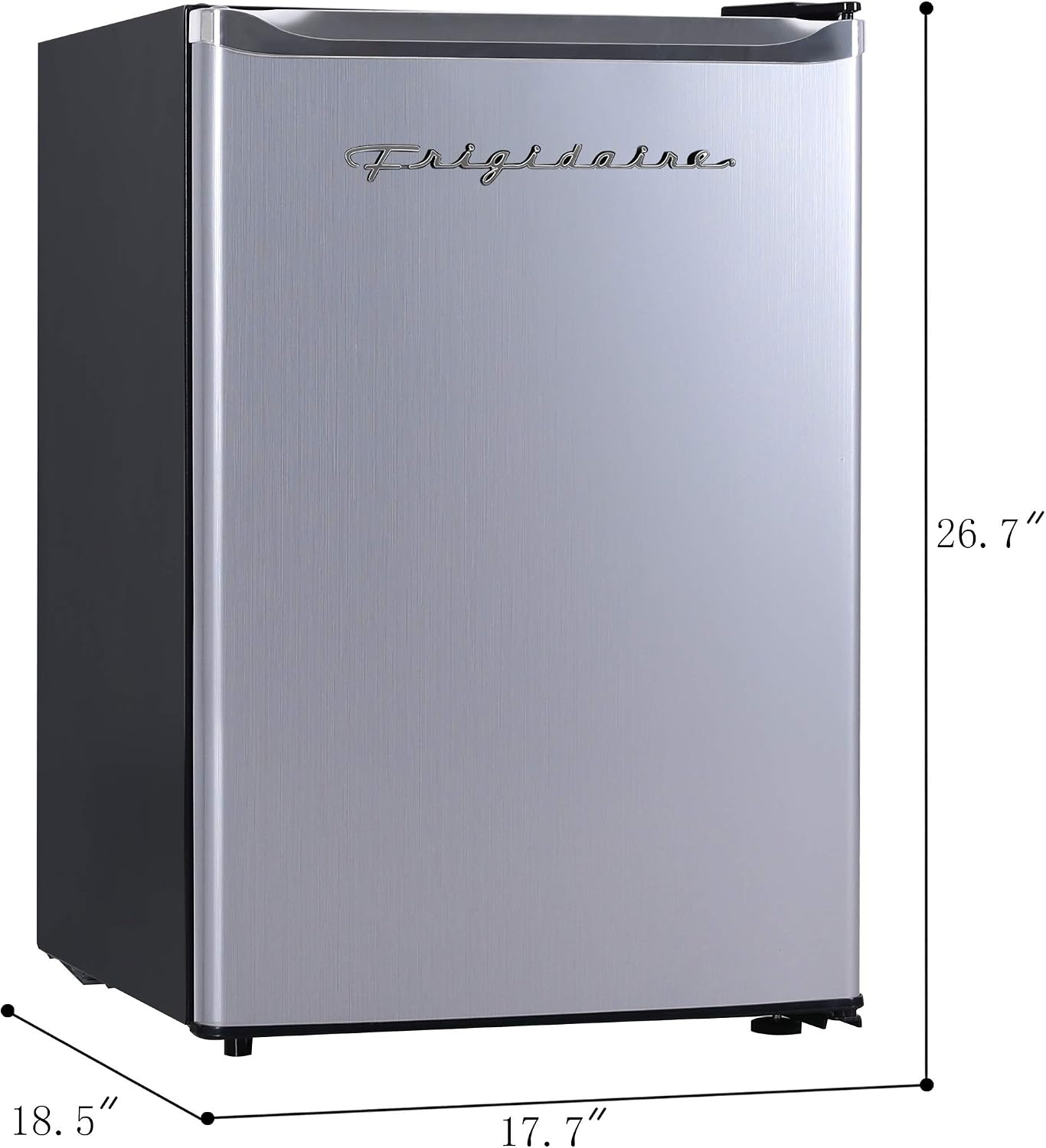 image:imageFrigidaire EFR182 16 cu ft Stainless Steel Mini Fridge Perfect for Home or The Office Platinum Series 1825 cu ft