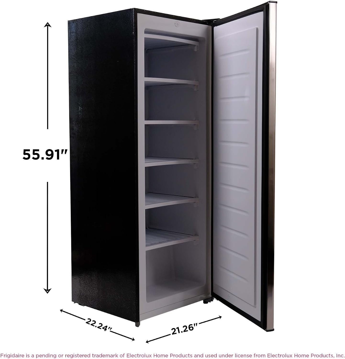image:imageFrigidaire EFR182 16 cu ft Stainless Steel Mini Fridge Perfect for Home or The Office Platinum Series 1865 cu ft