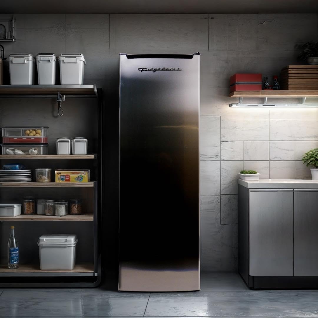 image:imageFrigidaire EFR182 16 cu ft Stainless Steel Mini Fridge Perfect for Home or The Office Platinum Series 1865 cu ft